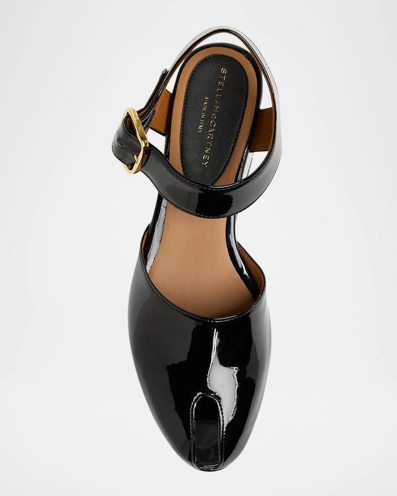 Stella McCartney Elyse Patent Platform Pumps 5