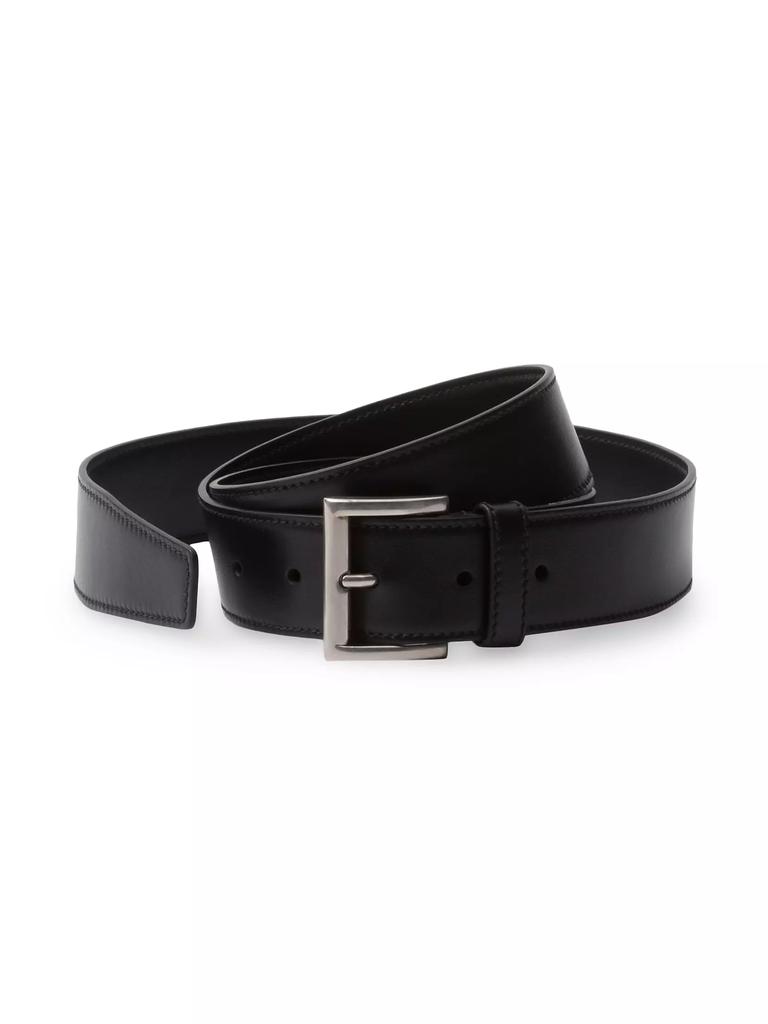 【PRADA】Leopard-Panel Belt Prada Prada Leopard-Panel Belt - Belts - BeyondStyle