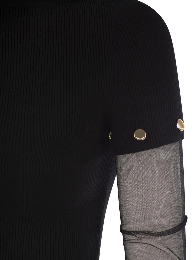 Max Mara Sportmax Alcide Boat Neck Long-Sleeved Jumper 4