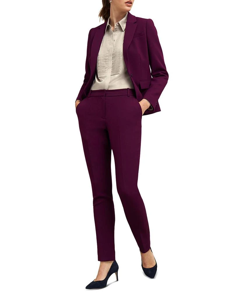 HOBBS LONDON Jaya Silk Pleated Blouse 6