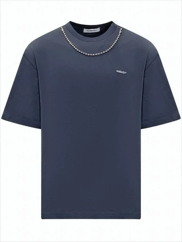 Ambush Boxy-Fit Short-Sleeved T-Shirt with Chain Detail