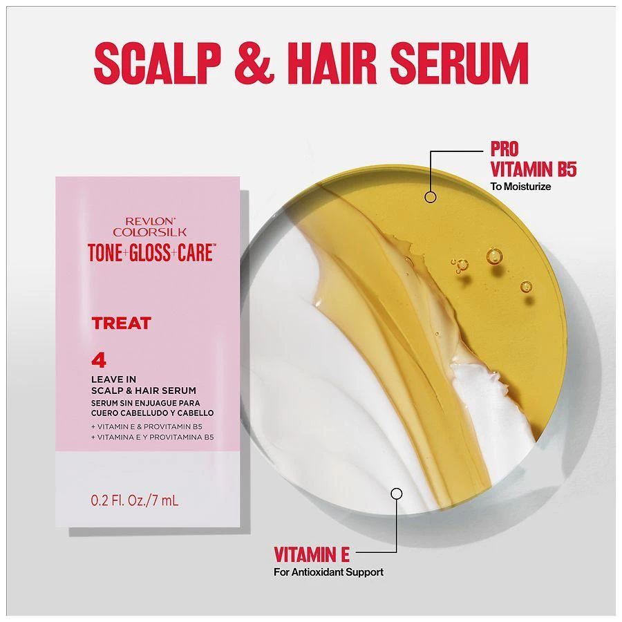 Revlon ColorSilk Tone + Gloss + Care Demi-Permanent Hair Color 6