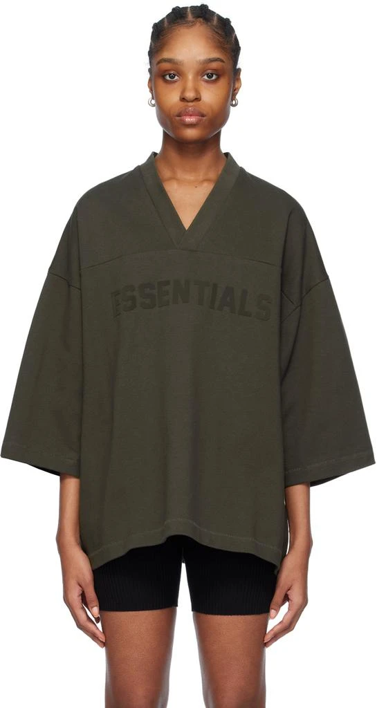 Essentials Gray Football T-Shirt 1