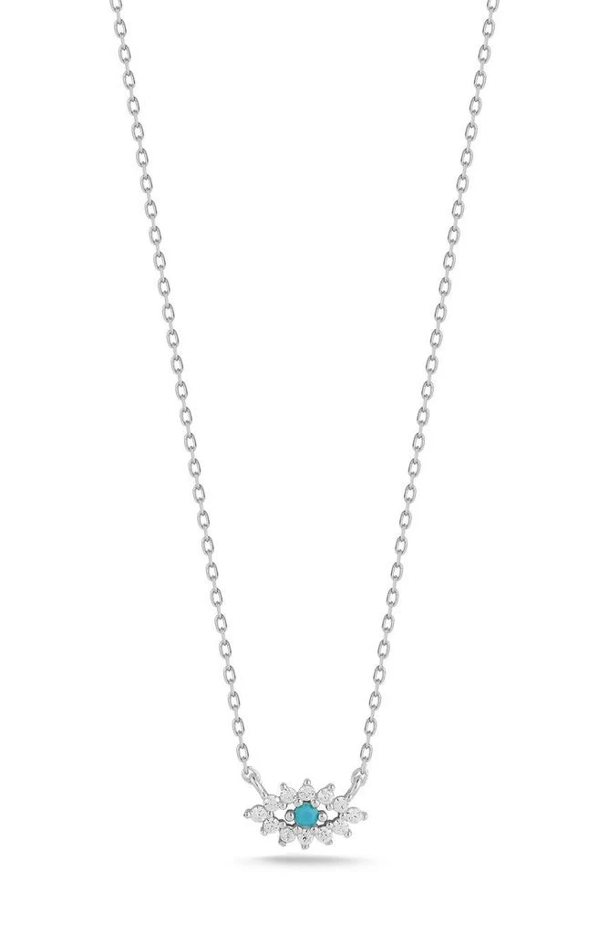 Sphera Milano CZ Evil Eye Pendant Necklace 1