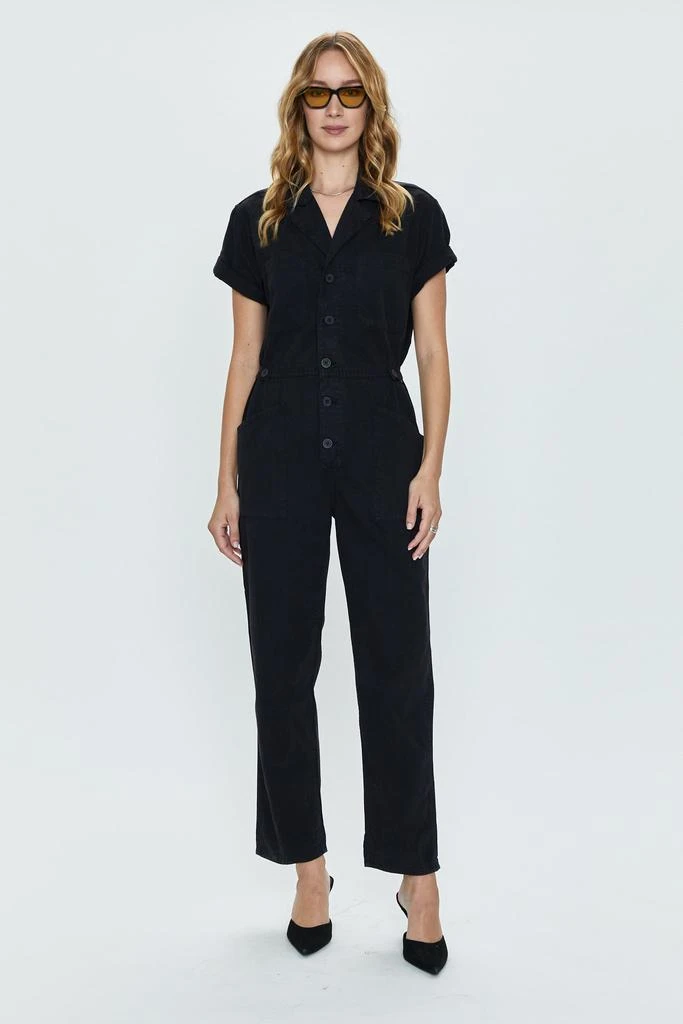 Pistola Denim Grover Short Sleeve Field Suit - Fade To Black 1