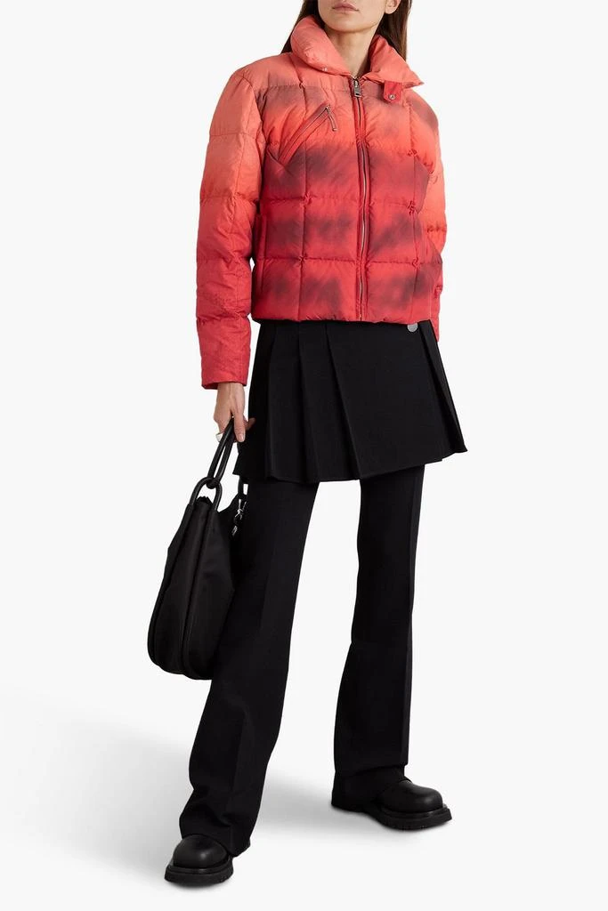 ERL Dégradé quilted shell jacket 2