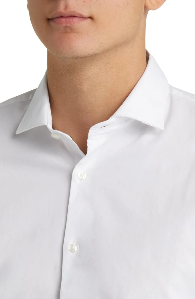 Nordstrom Extra Trim Fit Stripe Tech-Smart CoolMax® Non-Iron Dress Shirt 2