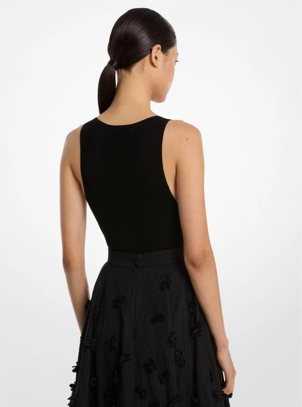 Michael Kors Stretch Viscose Bodysuit 2