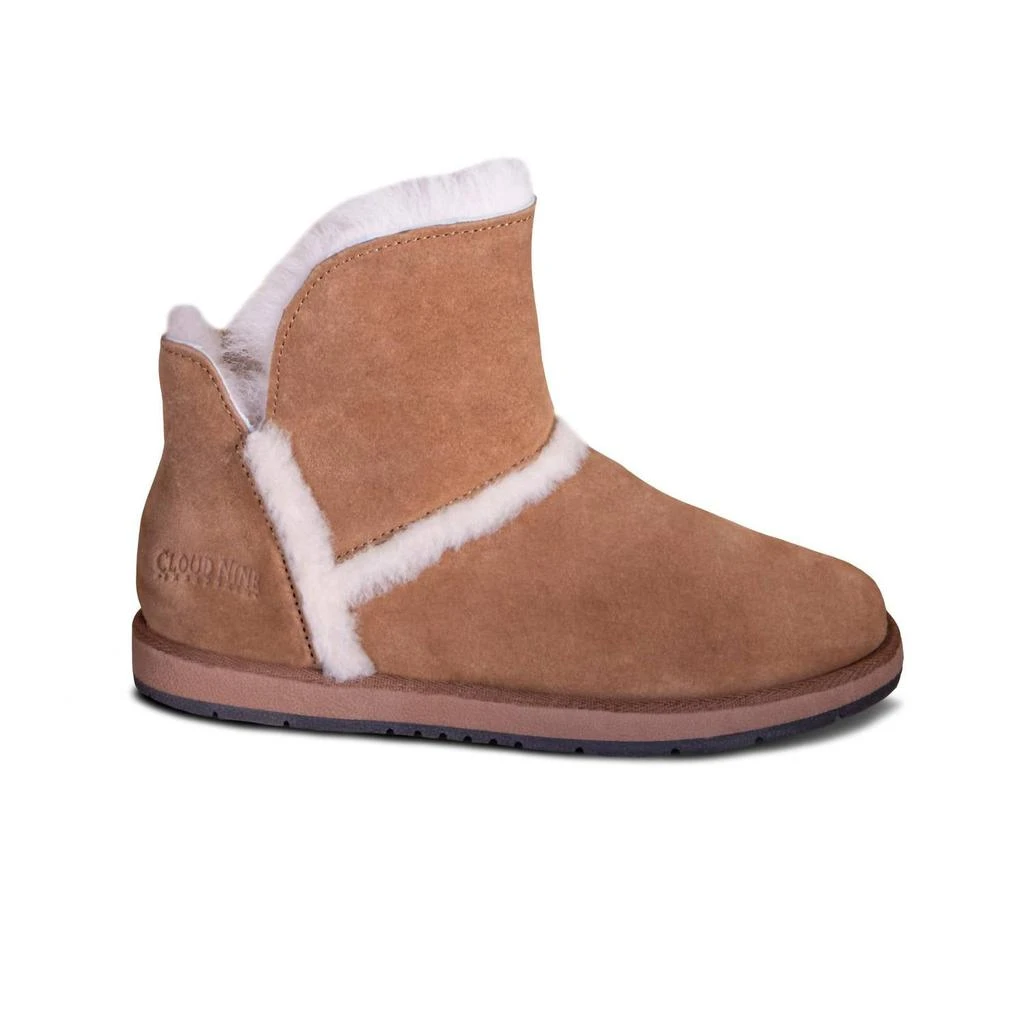 Cloud Nine Ladies Mia Sheepskin Boot In Chestnut 1