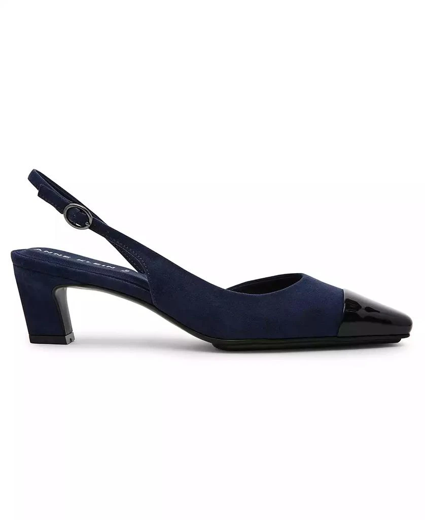 Anne Klein Women's Sama Cap Toe Slingback Dress Pumps 2