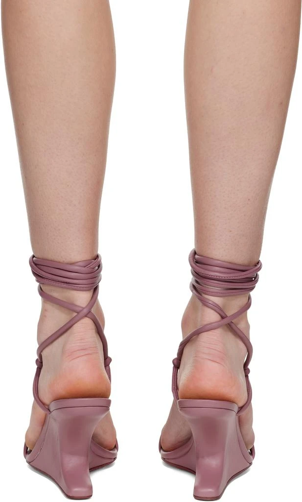 Rick Owens Pink Concordians Cantilever 8 Hydra Heeled Sandals 2