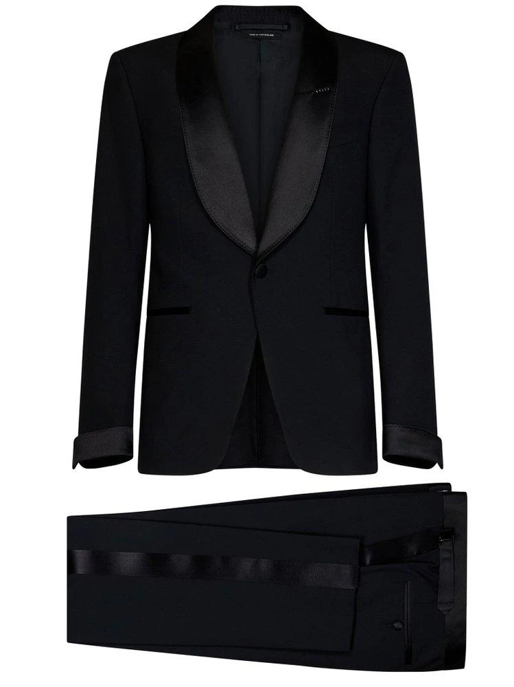 Tom Ford Tom Ford Satin Shawl Collar Tuxedo Suit 1