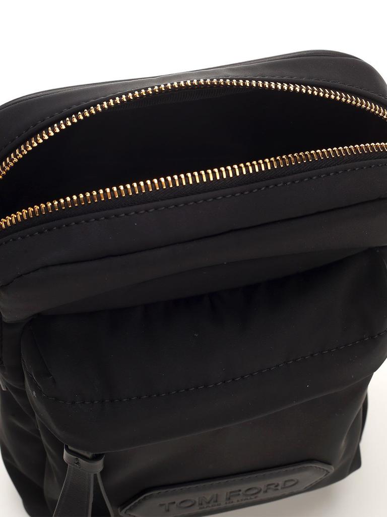 Tom Ford Tom Ford Logo Patch Small Messenger Bag - Shoulder