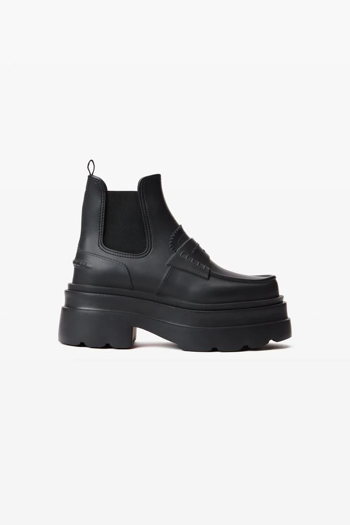 Alexander Wang Carter 75mm Ankle Platform Boot in Rubber