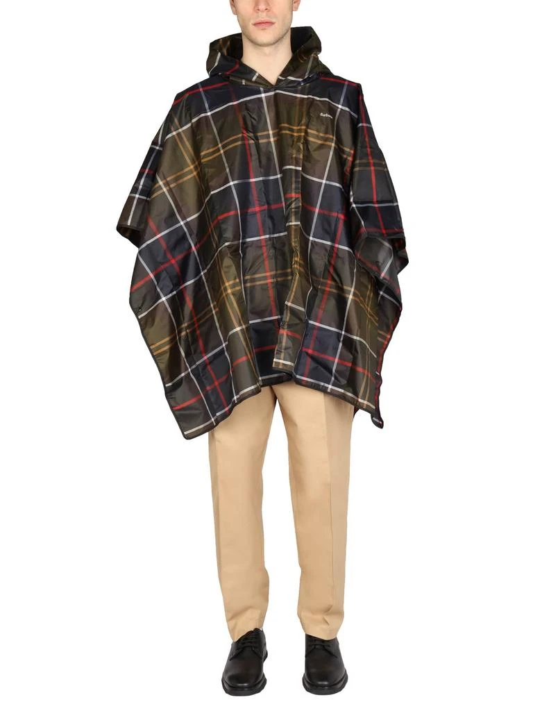 Barbour Tartan Poncho 1