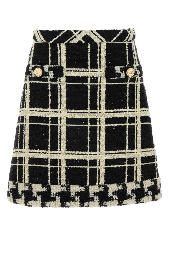 スカート Valentino Garavani Taffeta Flounced Skirt Valentino Valentino Garavani Taffeta Flounced Skirt