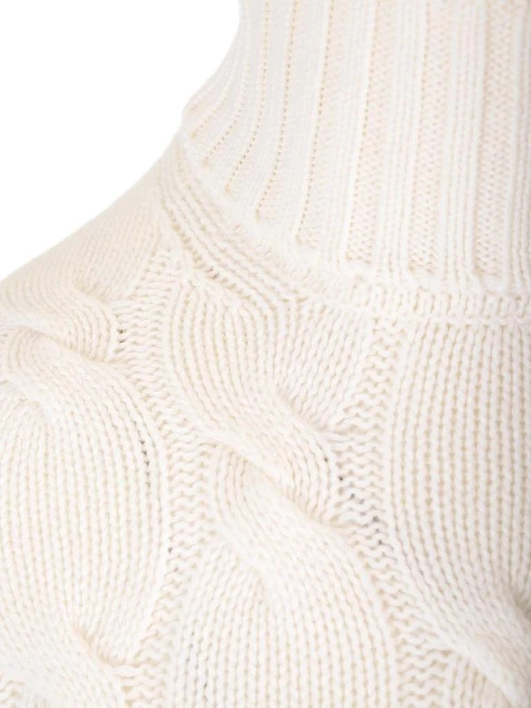 BARBA Barba Roll-Neck Cable Knit Jumper 3