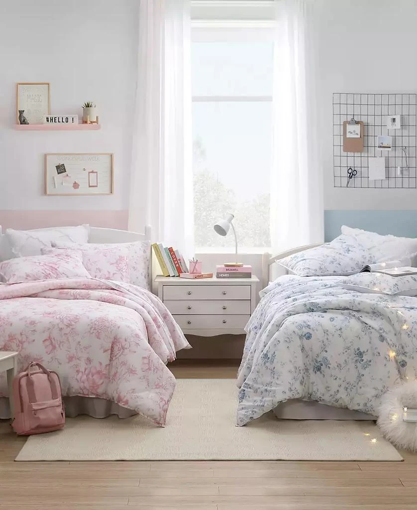 Laura Ashley Delphine Cotton Reversible 2 Piece Comforter Set 12