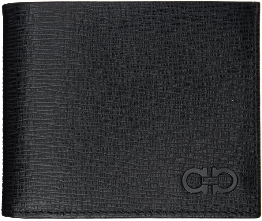 Salvatore Ferragamo Navy Gancini Wallet 1