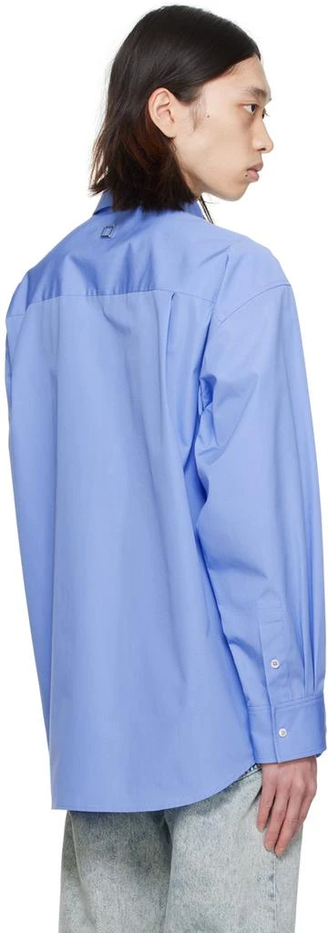 Wooyoungmi Blue Chest Pocket Shirt 3