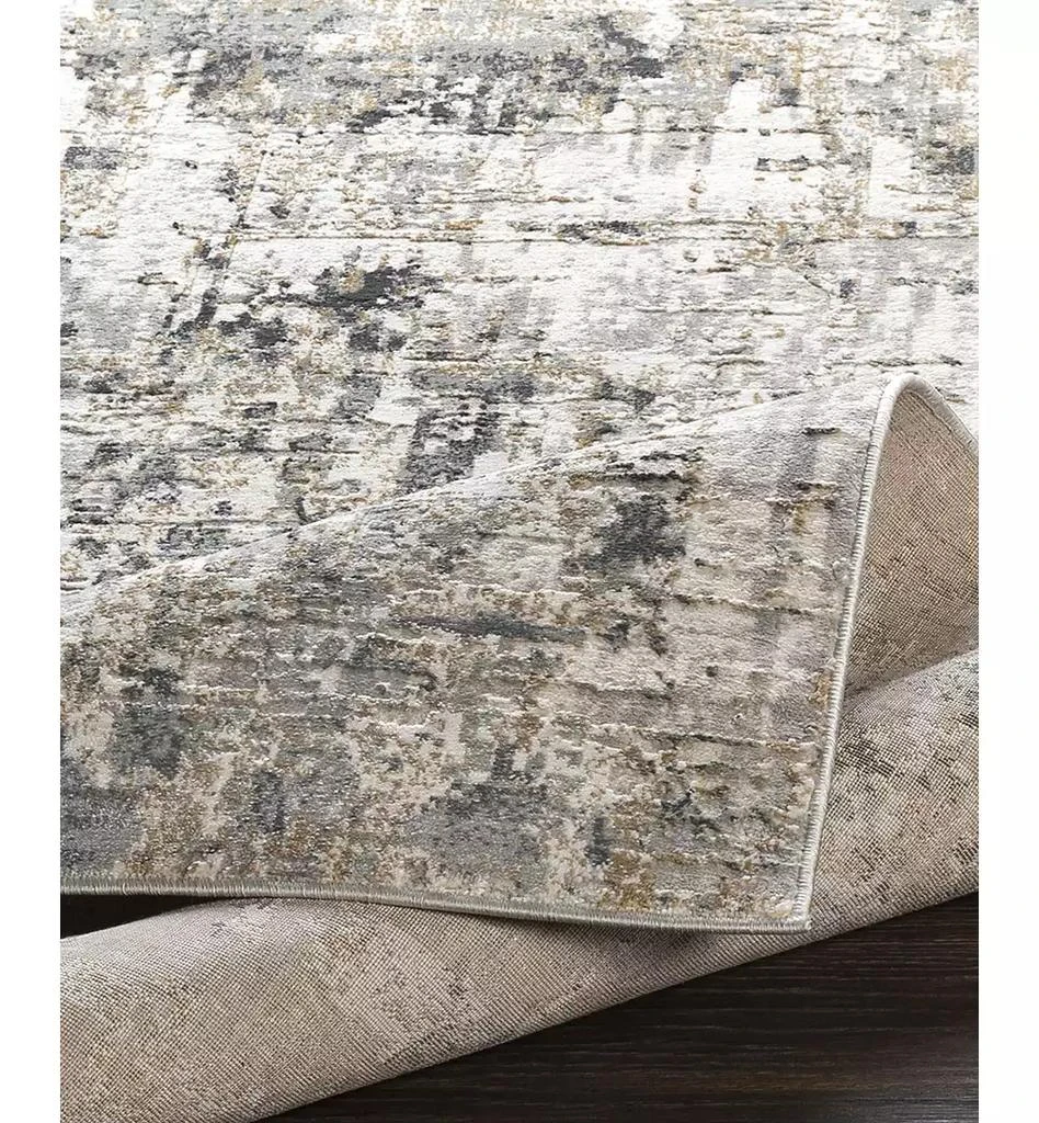 Surya Quatro QUA-2300 Medium Gray 7'10" x 10'3" Area Rug 3
