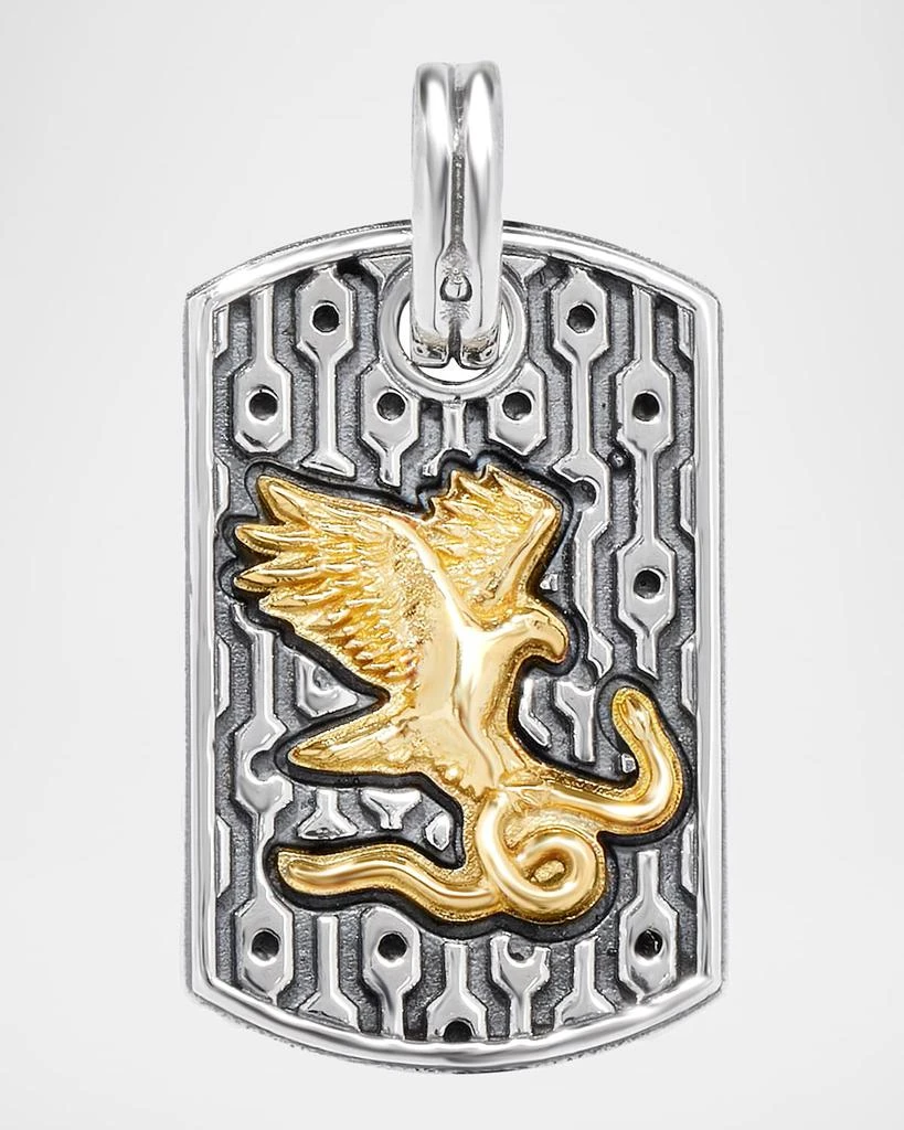 Konstantino Men's Arc Eagle & Snake Pendant 1