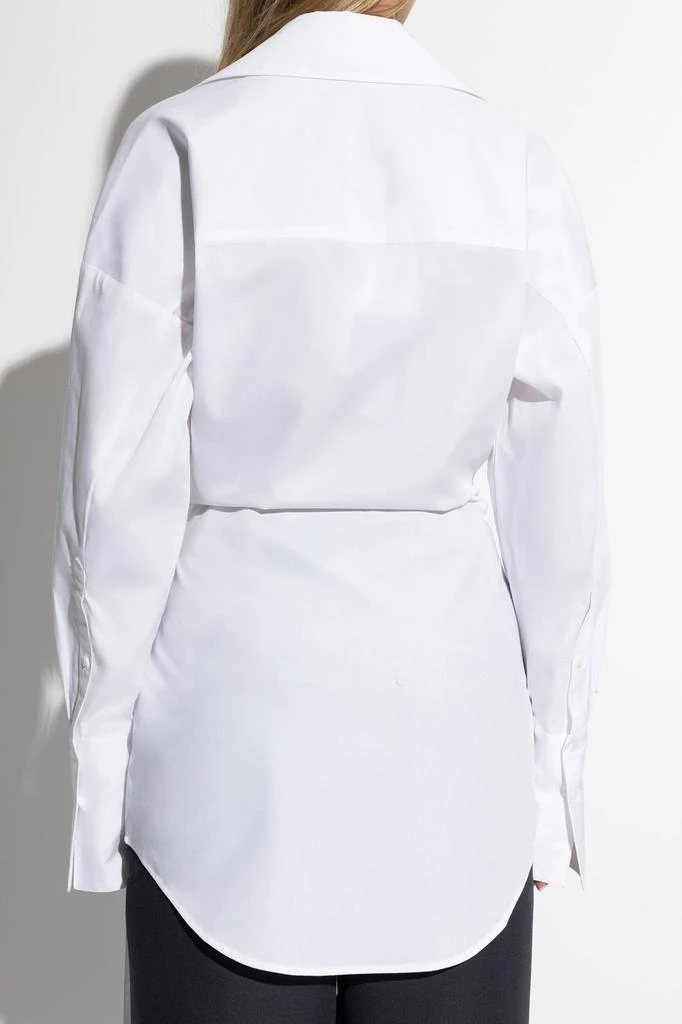 GAUGE81 GAUGE81 Asymmetric Draped Blouse Top 4