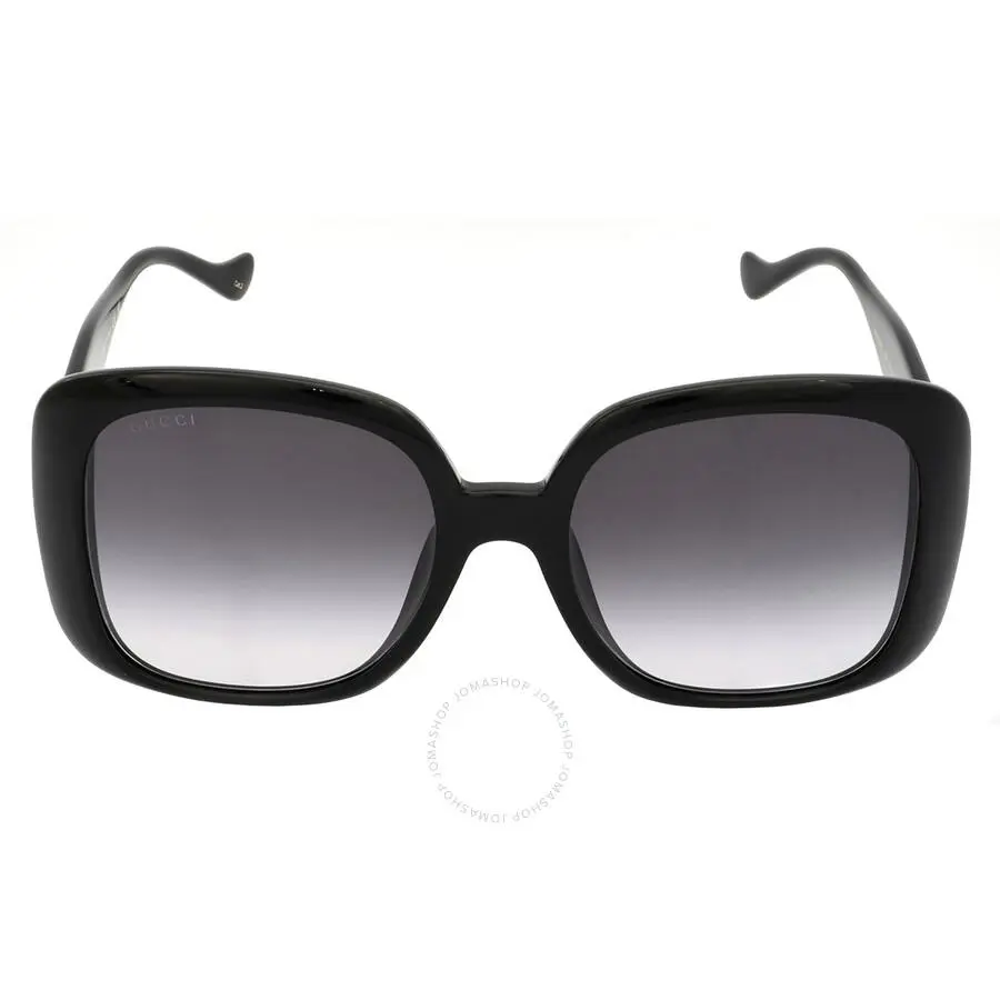 Gucci Grey Square Ladies Sunglasses GG1029SA 007 57