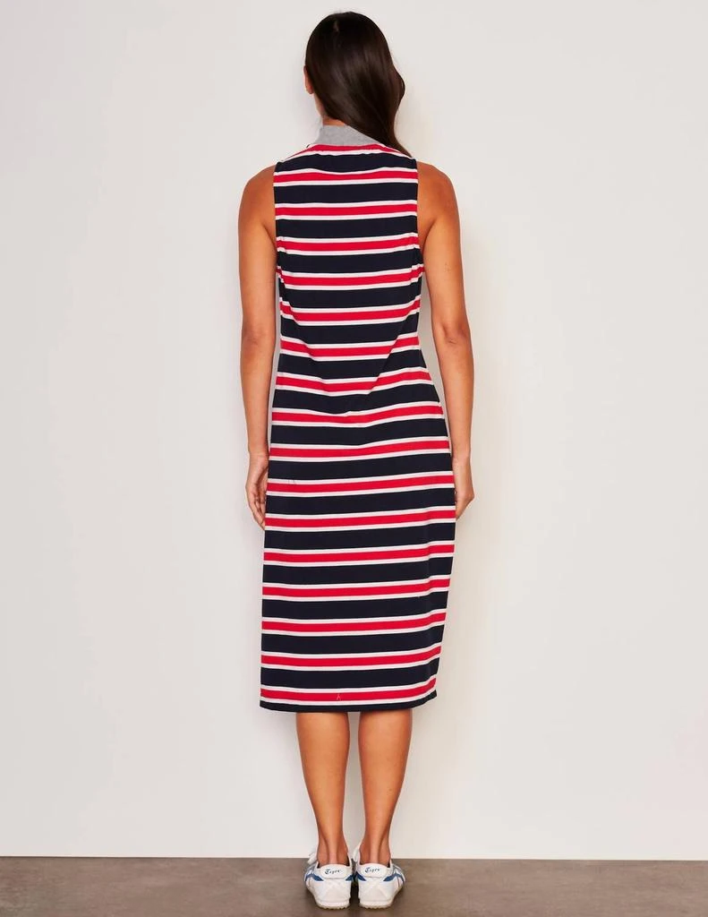 Sundry Sundry - Stripe Mock Neck Dress 2