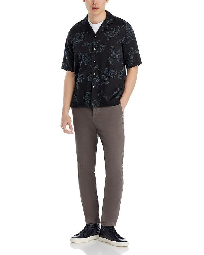 Officine Générale Short Sleeve Floral Shirt  2