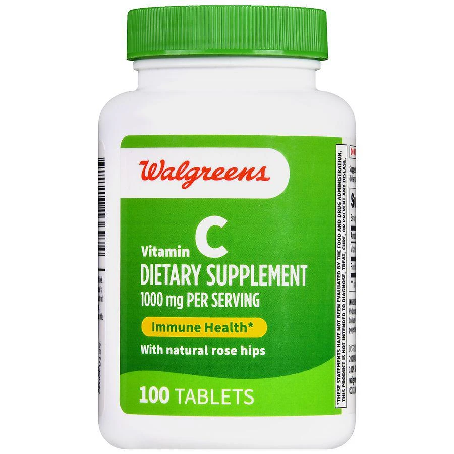 Walgreens Vitamin C 1000 mg Tablets (100 days) 2