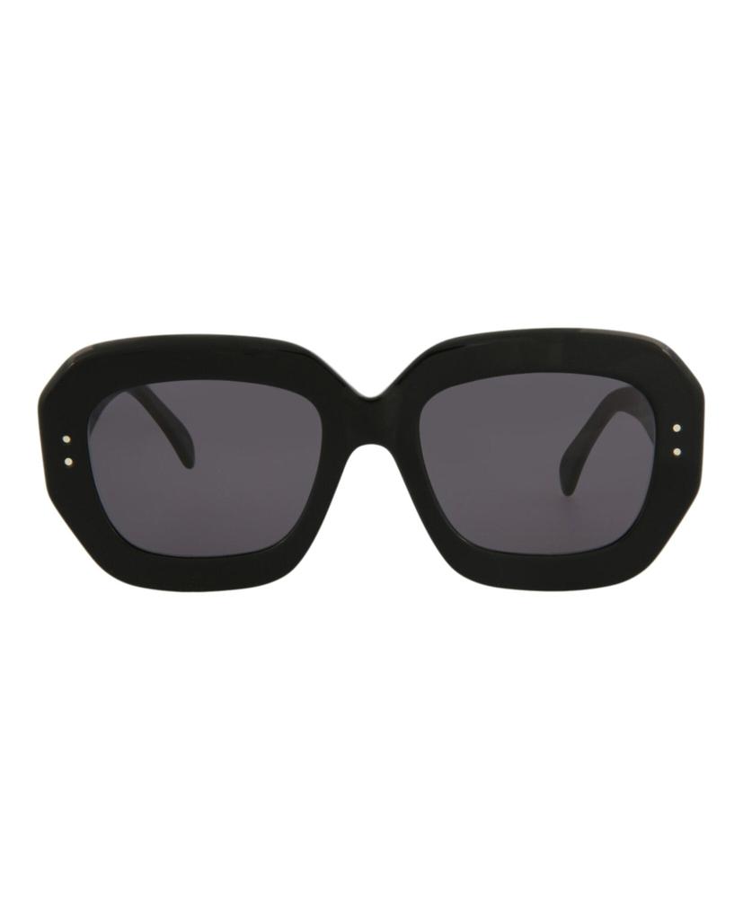 【ALAIA】Logo square sunglasses Logo square sunglasses in black - Alaia | Mytheresa