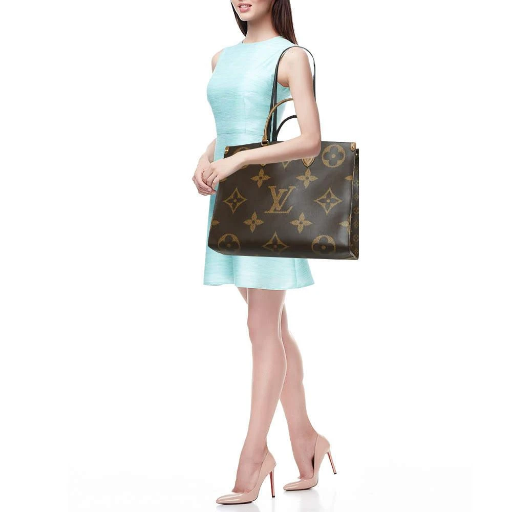 Louis Vuitton Louis Vuitton Monogram Reverse Giant Canvas OnTheGo GM Bag 2
