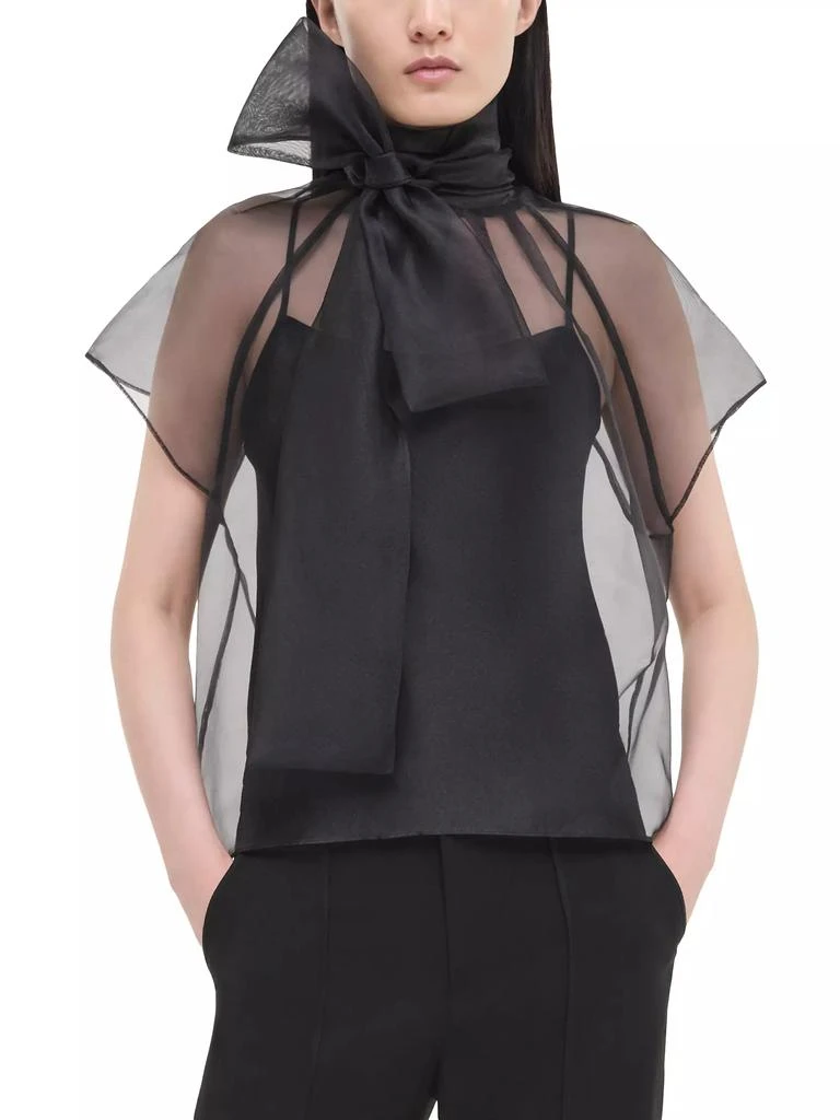 SIMKHAI Feyre Bow-Neck Top 4