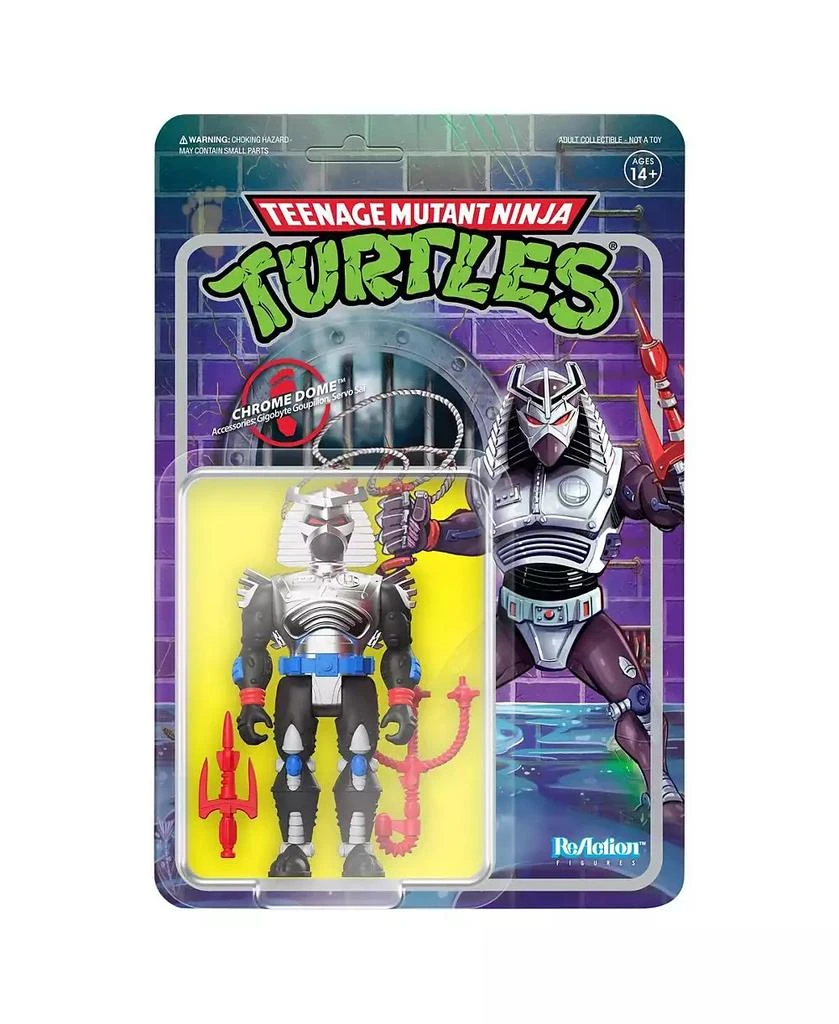 Super 7 Chrome Dome Teenage Mutant Ninja Turtles ReAction Figure - Wave 6 1