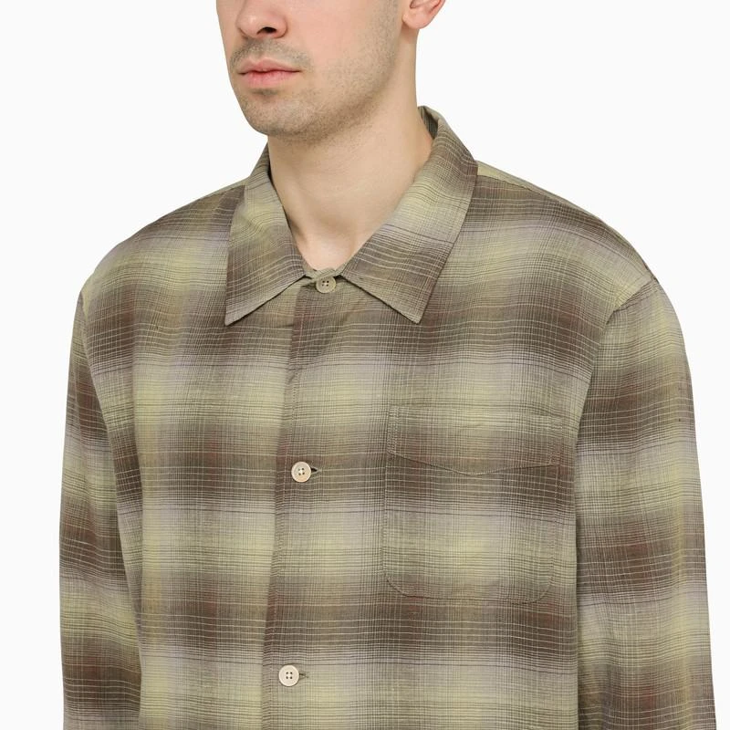 Our Legacy Linen and cotton cross-weave Box shirt 5