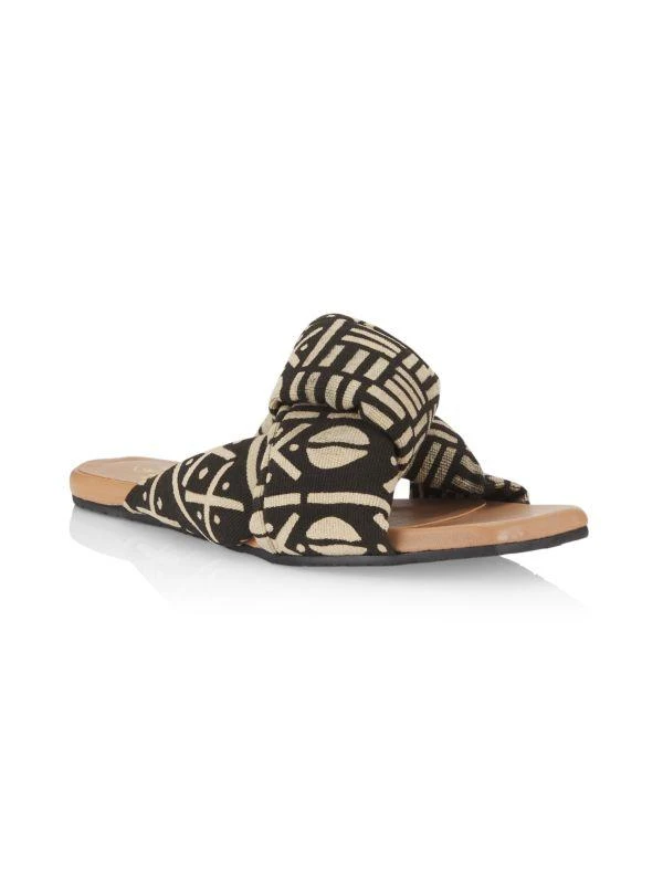 Brother Vellies Togo Printed Slide Sandals 2