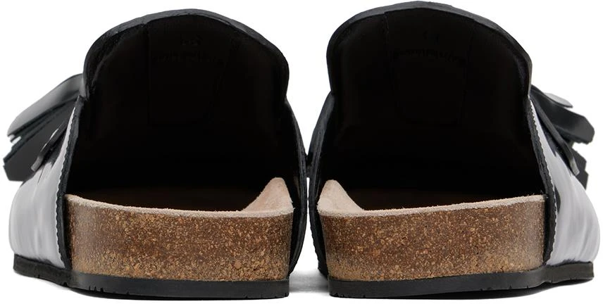 JW Anderson Black Tassel Mules 2