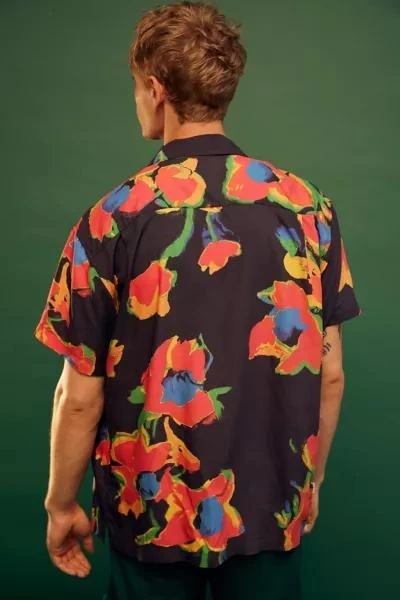 Obey OBEY Flower Woven Short Sleeve Shirt 2
