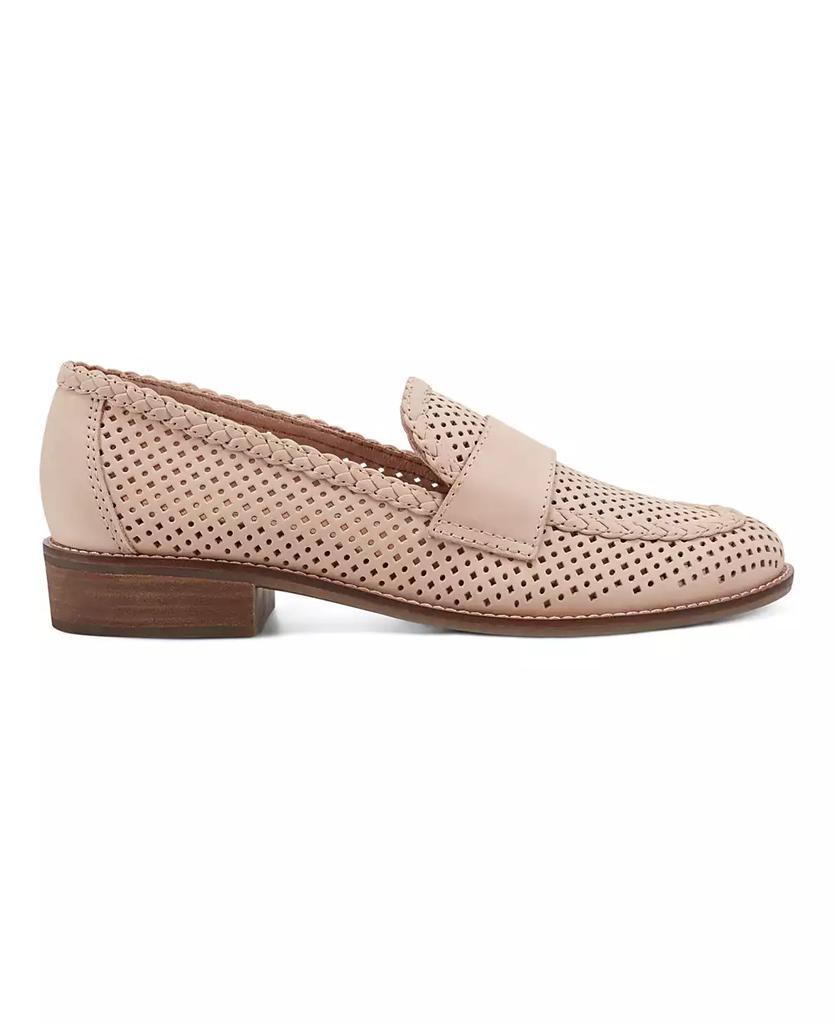 Earth Women's Evvie Perforated Leather Slip-On Loafers