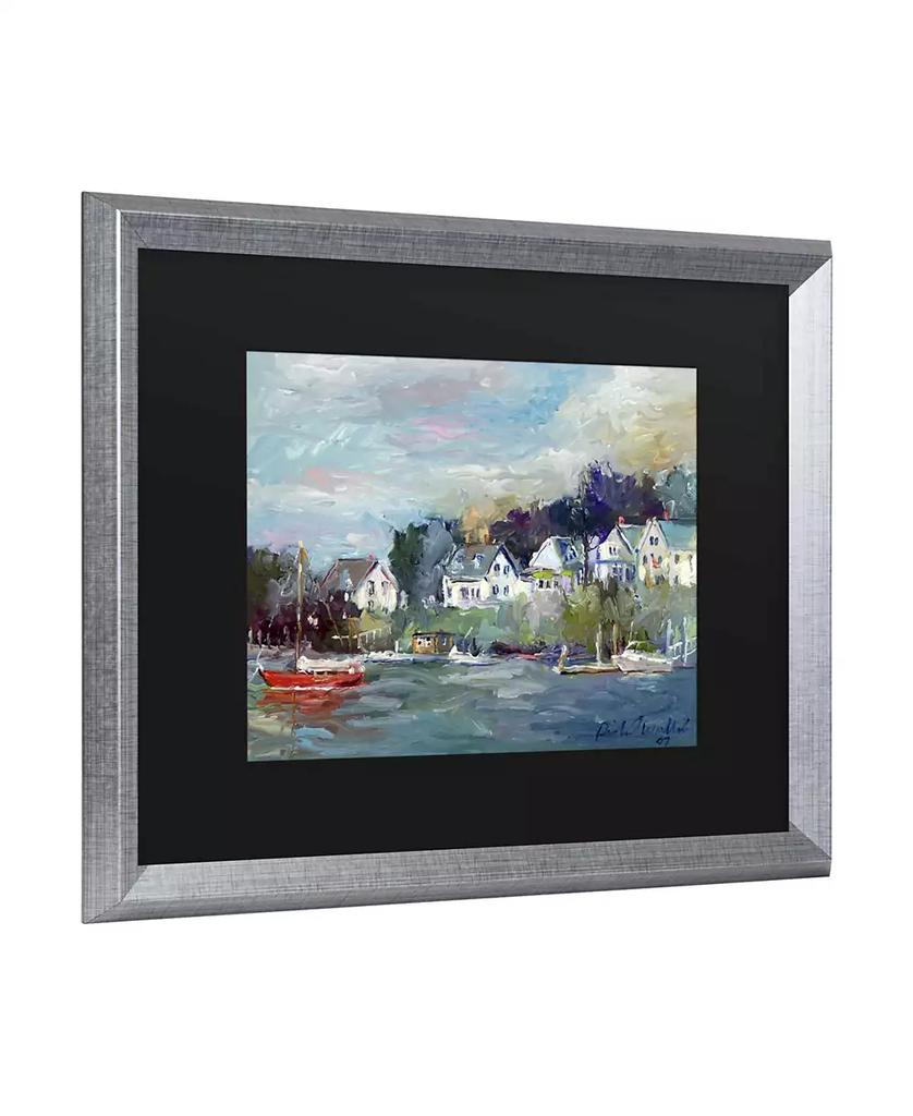 Trademark Global Richard Wallich Dock Matted Framed Art - 27" x 33"