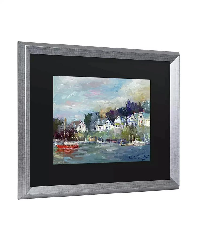 Trademark Global Richard Wallich Dock Matted Framed Art - 27" x 33" 2