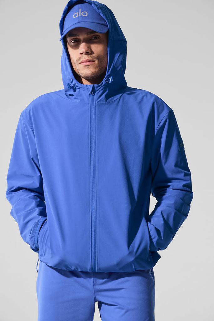 alo yoga メンズ　パフォーマンスジャケット Performance On-The-Go Jacket - Marathon Blue – On Sale Now with Up
