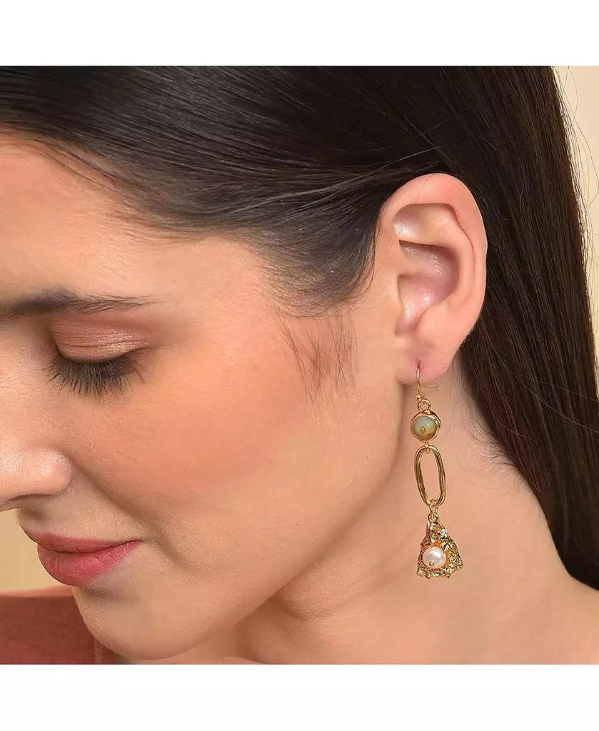 SOHI Women
s Santorini Drop Earrings 4