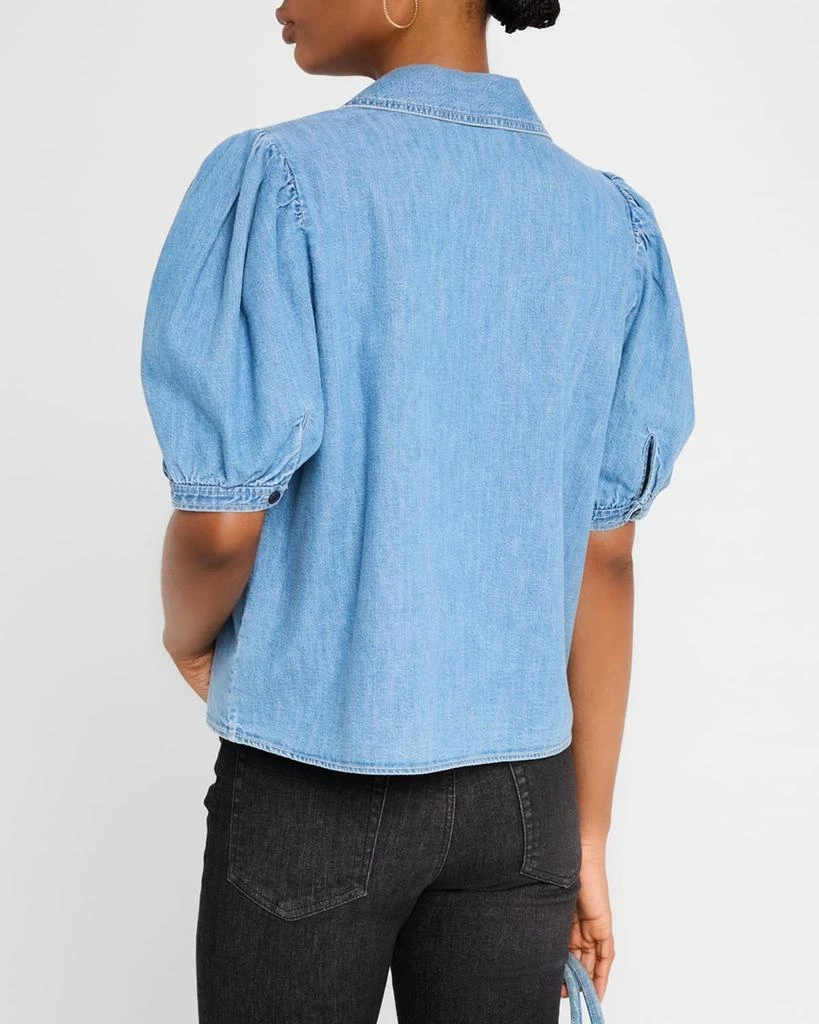 FRAME Denim Sailor Blouse 3