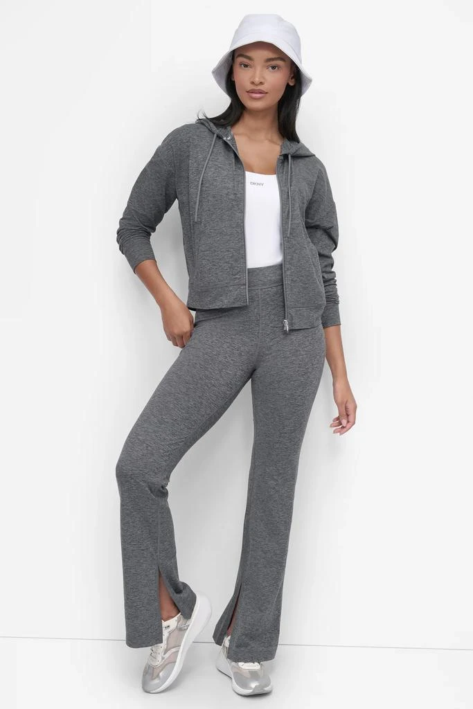 DKNY MID-RISE VENTED FLARE PANTS 5