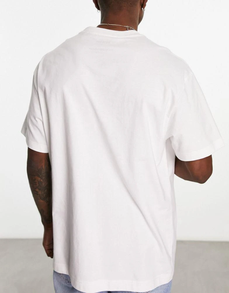 Weekday Weekday oversized 2-pack t-shirt in black and white 2