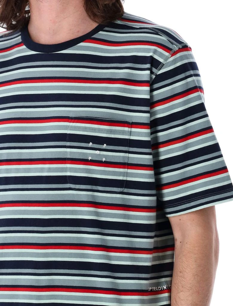 Pop Trading Company Pop Trading Company Striped Pocket Tee 3