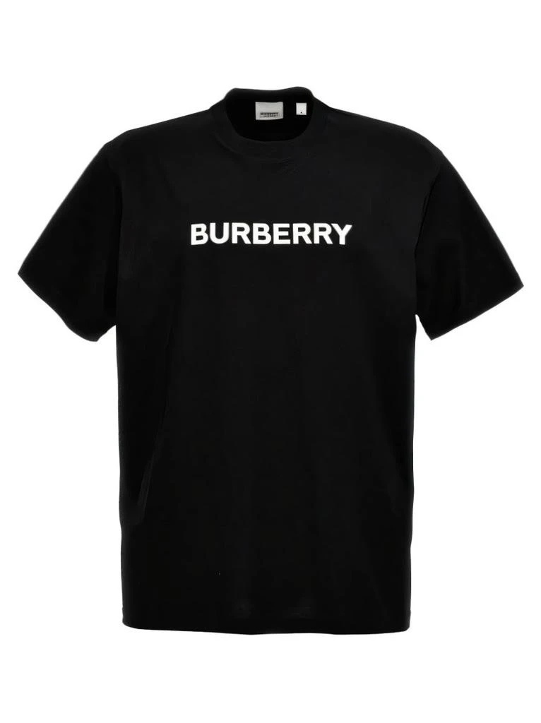 Burberry Classic Black Short-Sleeve T-Shirt With Bold Logo Print