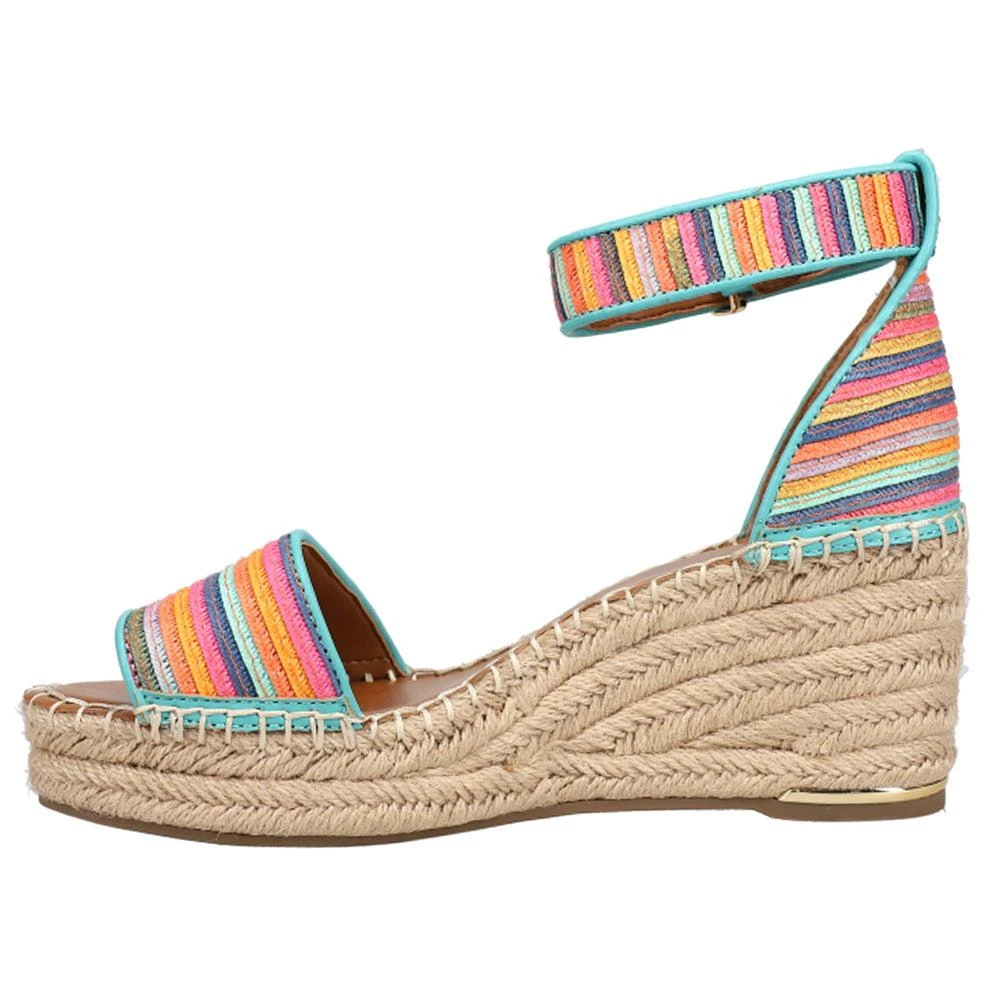 Franco Sarto Clemens Espadrille Ankle Strap Wedge Sandal 3